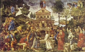 Botticelli: Prove di Cristo